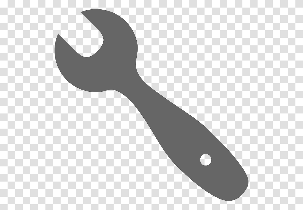 Grey Tool Clip Art, Hammer, Cutlery, Fork, Wrench Transparent Png