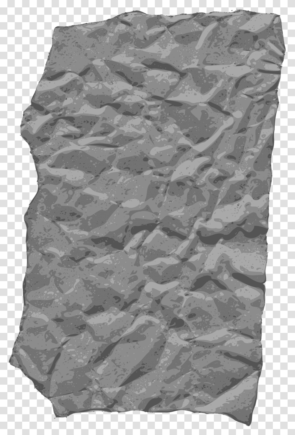 Grey Torn Paper, Rock, Rug, Limestone, Slate Transparent Png