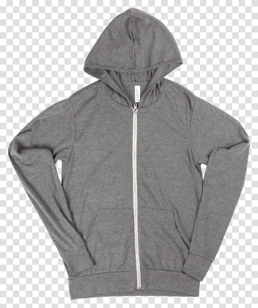 Grey Triblend Canvas Hoodie, Apparel, Sweatshirt, Sweater Transparent Png