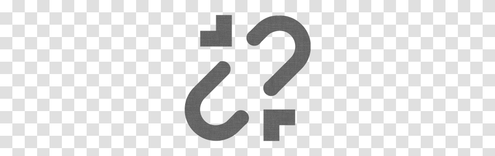 Grey Wall Link Broken Icon, Number, Alphabet Transparent Png