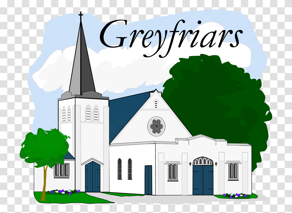 Greyfriars Church Mt Eden New Zealand Clipart Background Church Clipart, Architecture, Building, Spire, Tower Transparent Png