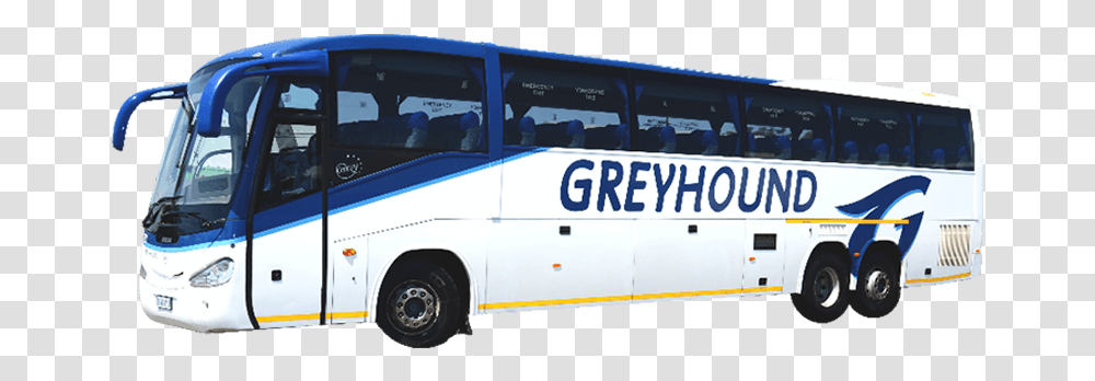 Greyhound Bus, Vehicle, Transportation, Person, Human Transparent Png