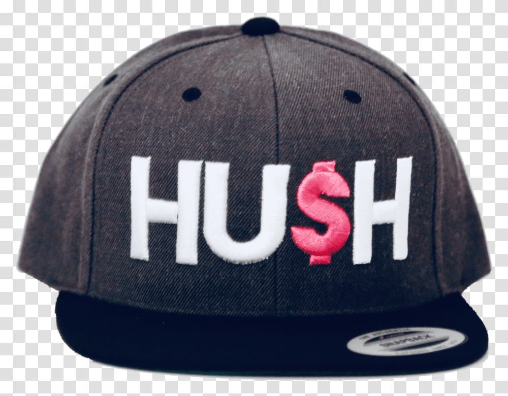 Greypinkblack Huh Snapback Hat, Apparel, Baseball Cap, Logo Transparent Png