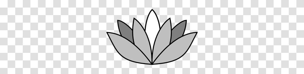 Greyscale Lotus Flower Svg Clip Art For Web, Plant, Lute, Musical Instrument Transparent Png