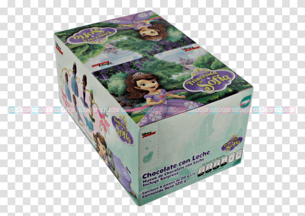 Grezon Huevo Princesita Sofia 166 Grezon Box, Carton, Cardboard Transparent Png