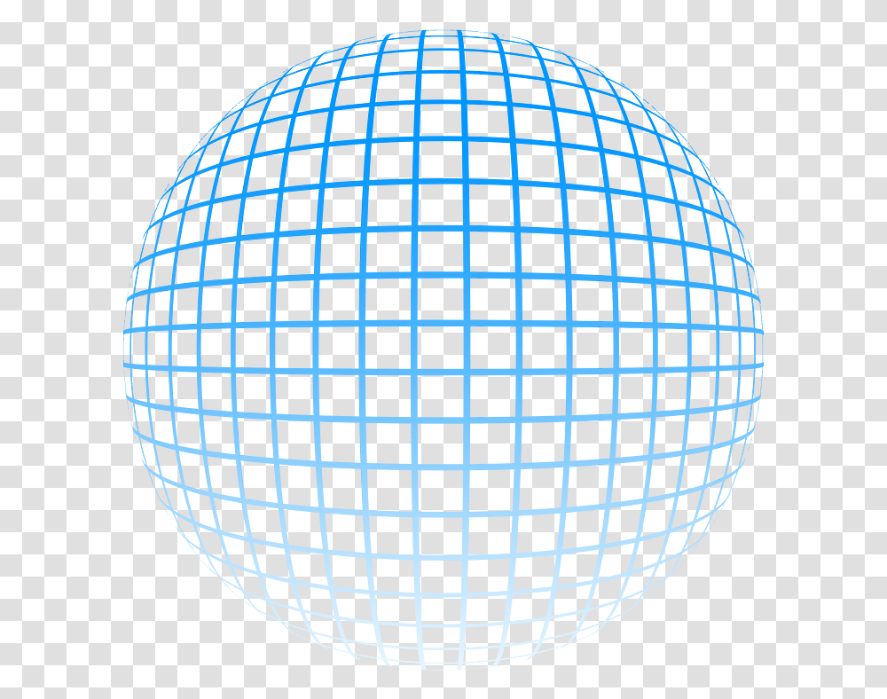 Grid Globe Fisheye Lense Grid, Sphere, Triangle, Rug Transparent Png