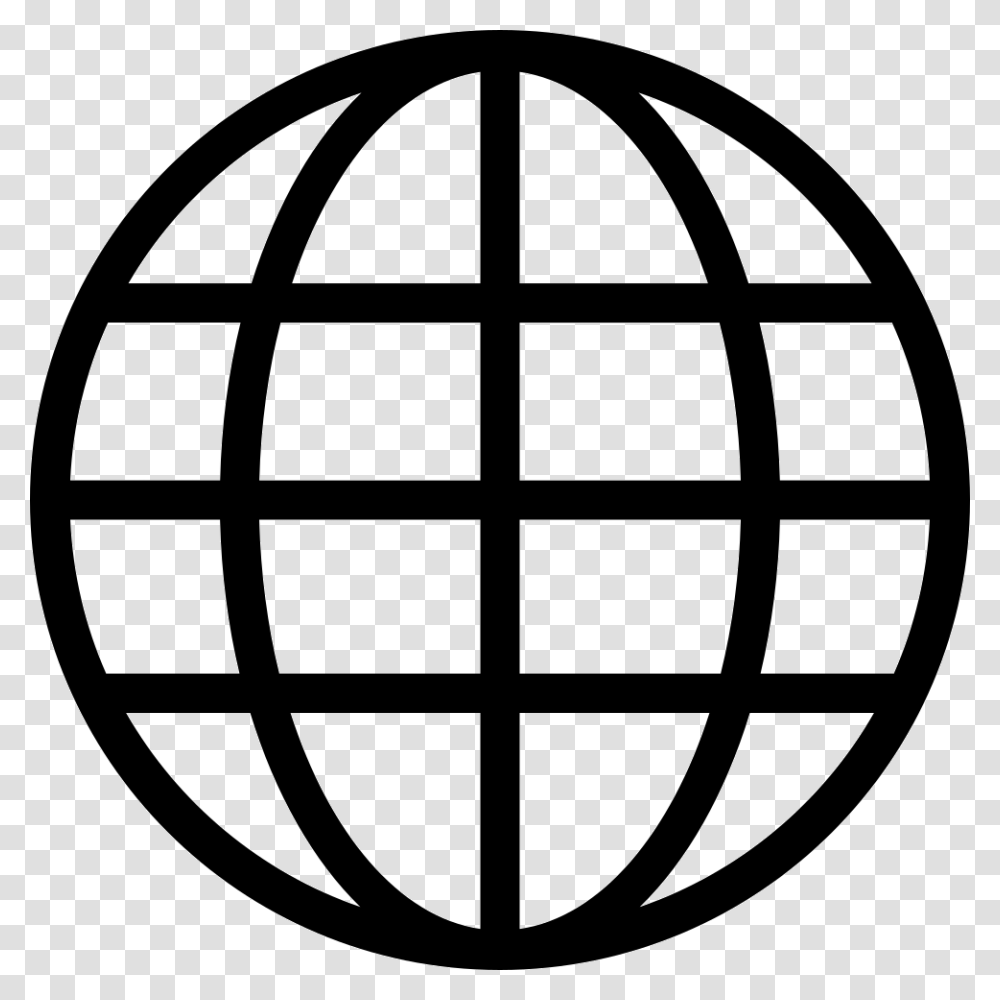 Grid Globe Latitude And Longitude Icon, Grenade, Bomb, Weapon Transparent Png