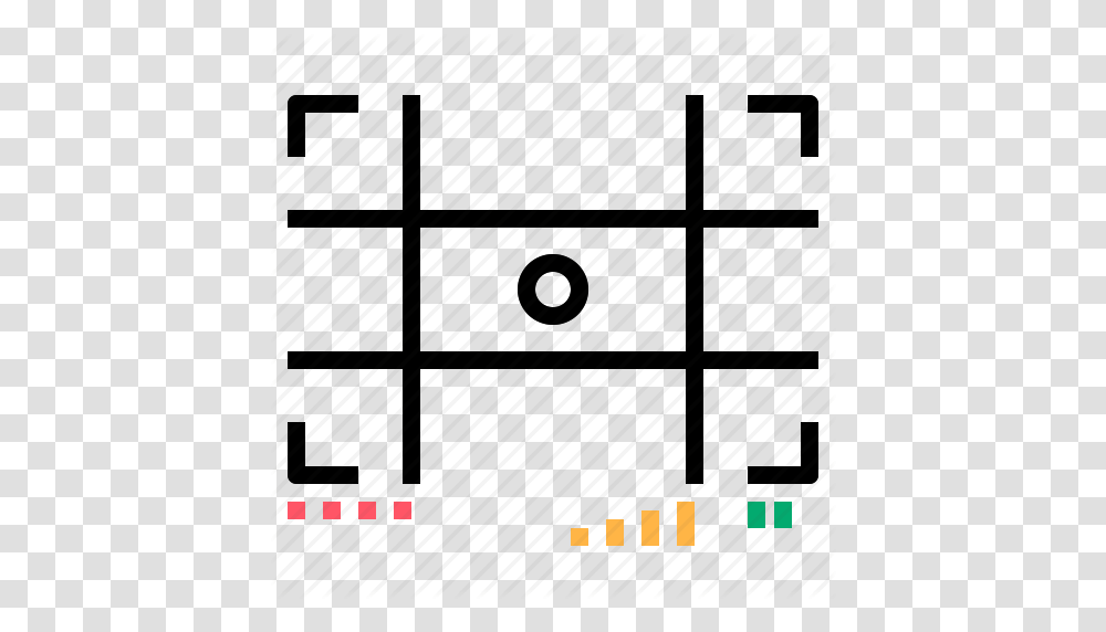 Grid Layout Of Rule Thirds Icon, Plot, Number Transparent Png