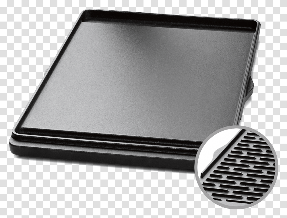 Griddle View Weber Griddle Plate, Laptop, Electronics, Electrical Device, Microphone Transparent Png
