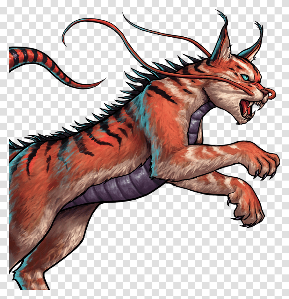 Grieta Artwork Mythical Lynx Animal 3883258 Mythical Lynx, Dragon, Bird, Chicken, Poultry Transparent Png