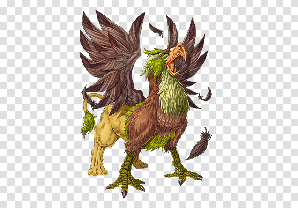 Griffin, Fantasy, Chicken, Bird, Animal Transparent Png