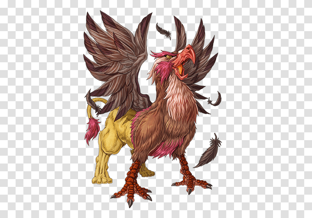 Griffin, Fantasy, Chicken, Poultry, Fowl Transparent Png