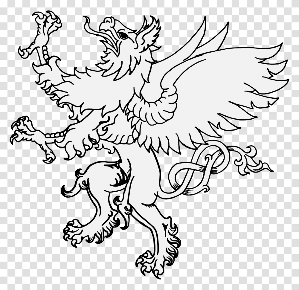 Griffin, Fantasy, Dragon, Eagle Transparent Png