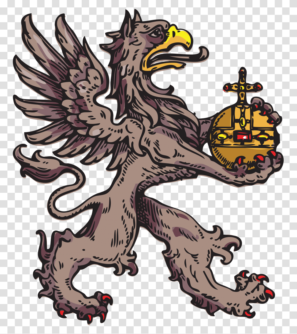 Griffin, Fantasy, Dragon, Word, Animal Transparent Png