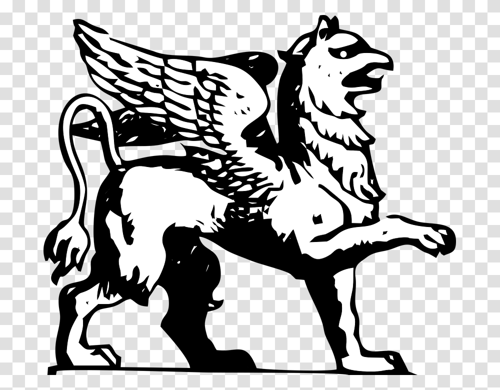 Griffin, Fantasy, Eagle, Bird, Animal Transparent Png