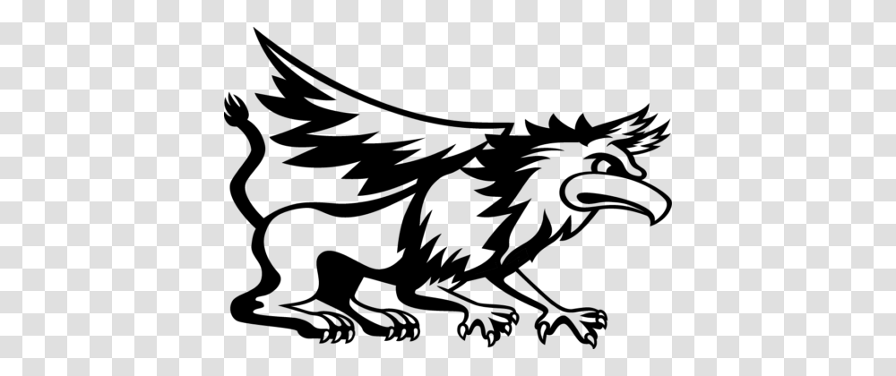 Griffin, Fantasy, Gray, World Of Warcraft Transparent Png