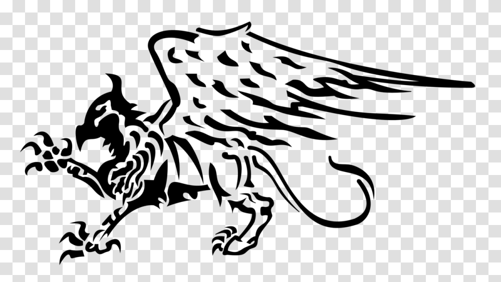 Griffin, Fantasy, Gray, World Of Warcraft Transparent Png