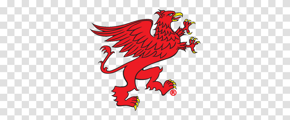 Griffin Free Red Griffin, Symbol, Emblem, Outdoors, Animal Transparent Png