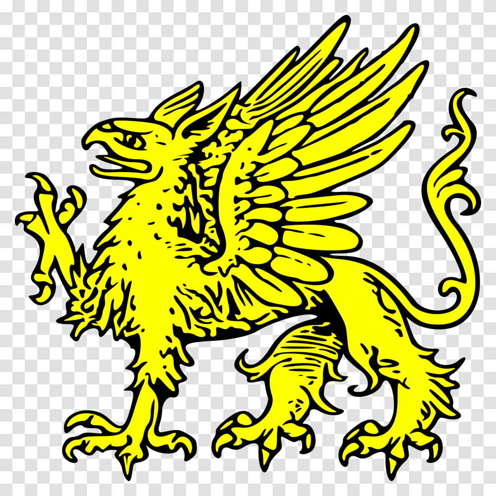 Griffin Symbol Coat Of Arms, Dragon Transparent Png