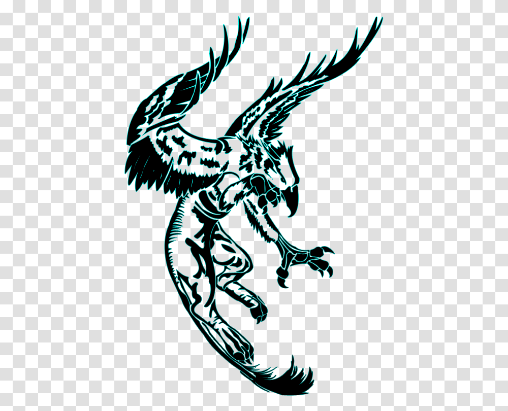 Griffin Tattoo, Dragon Transparent Png