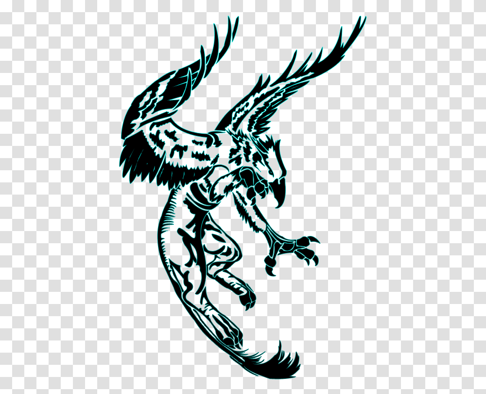 Griffin Tattoo Gryphon Tattoo, Dragon Transparent Png