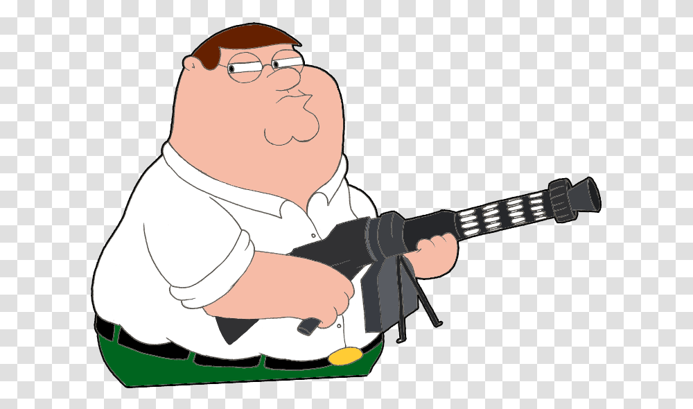 Griffon Clipart Peter Griffin Angry Peter Griffin, Person, Human, Guitar, Leisure Activities Transparent Png