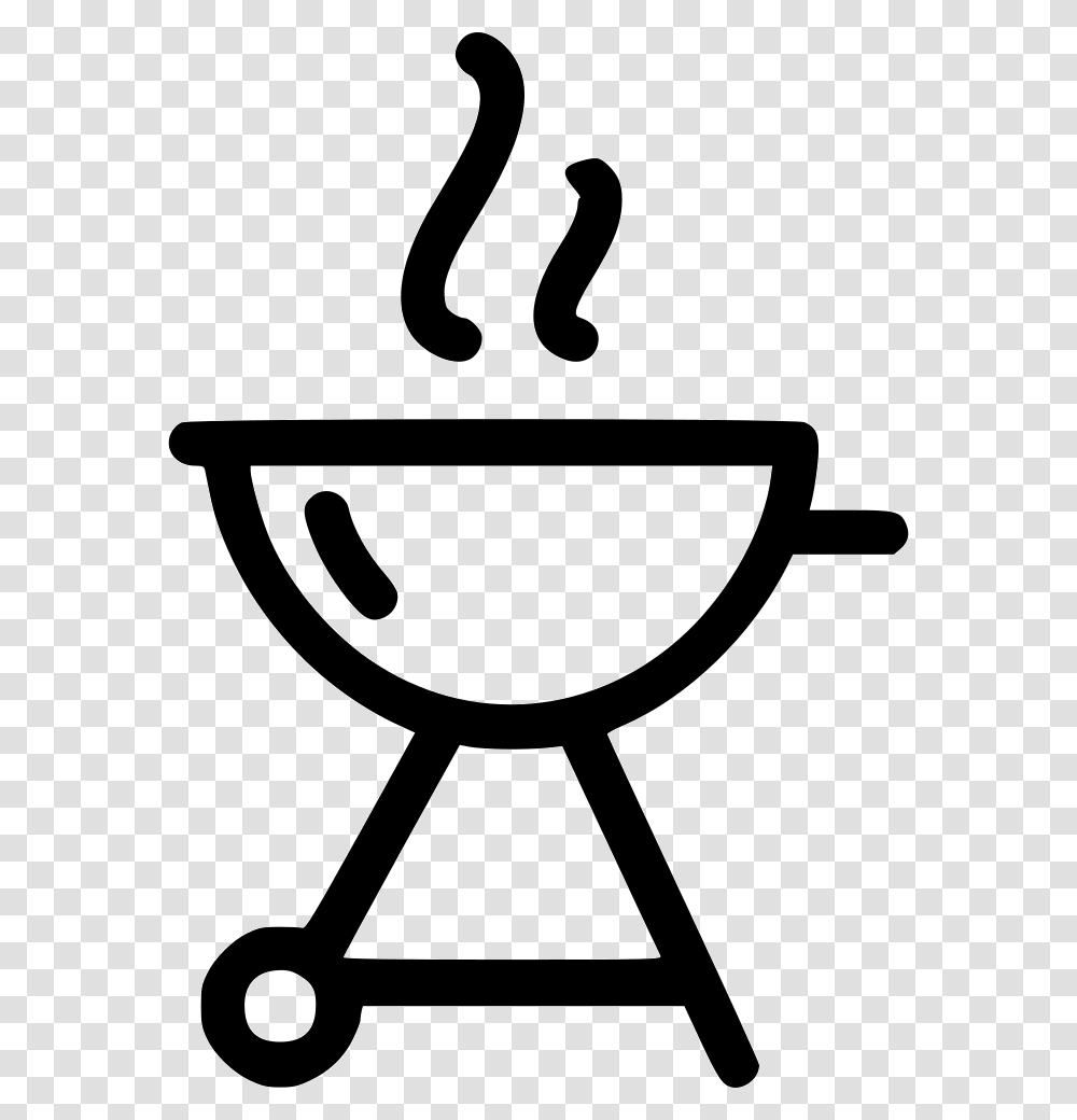 Grill Charcoal Barbecue Bbq Icon Free Download, Glass, Goblet, Bowl, Stencil Transparent Png