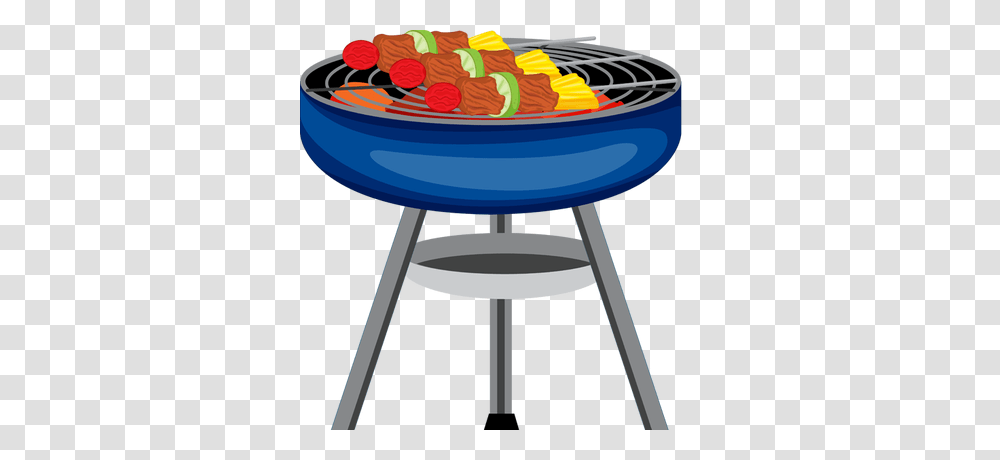Grill Group With Items, Food, Bbq, Chair, Furniture Transparent Png