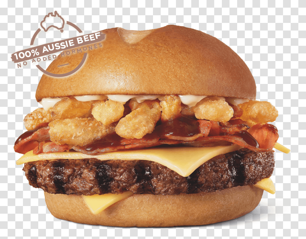 Grill Masters Smokey Bbq Angus Download Hungry Jacks Smokey Bbq Angus, Burger, Food Transparent Png