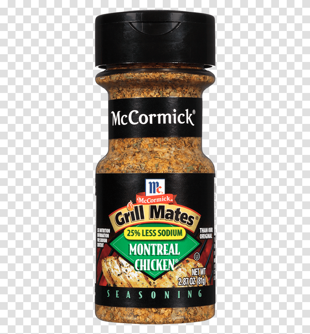 Grill Mates 25 Less Sodium Montreal Chicken Seasoning Mccormick Grill Mates, Beer, Alcohol, Beverage, Drink Transparent Png
