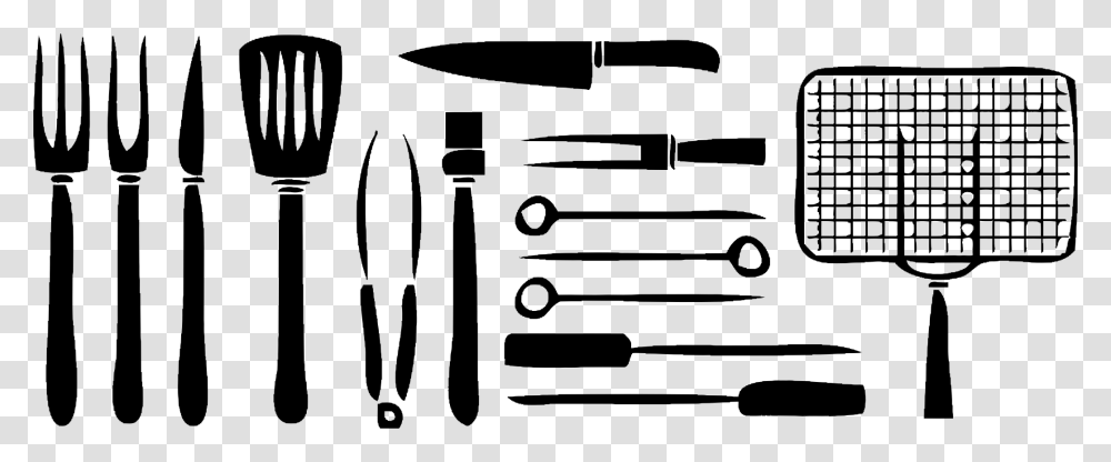 Grill Silhouette Bbq Tools Icon, Gray, World Of Warcraft Transparent Png