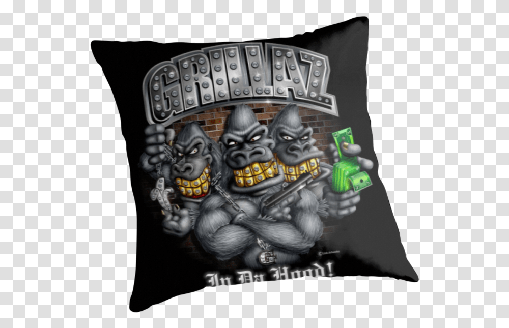 Grillaz Hip Hop Gangsta Gorillas By Linkartworks Gangsta Gorillas, Toy, Mammal, Animal, Batman Transparent Png