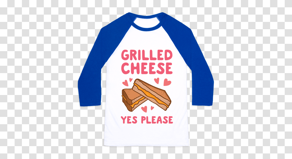 Grilled Cheese Quotes Baseball Tees Lookhuman, Sleeve, Apparel, Long Sleeve Transparent Png