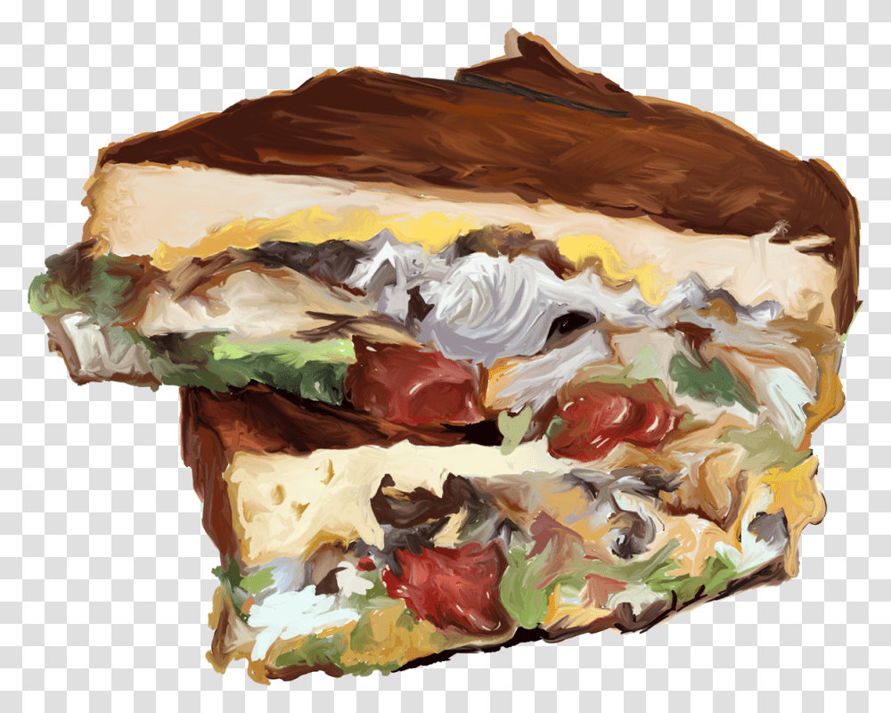 Grilled Cheese Sandwich Buttercream, Dessert, Food, Creme, Cake Transparent Png