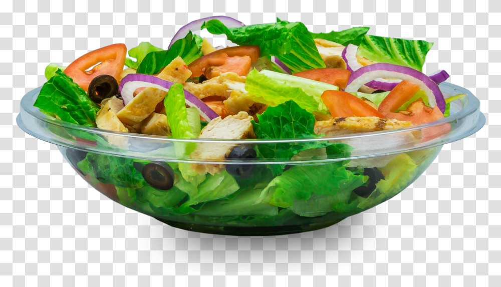 Grilled Chicken Salad Fresh Salad, Food, Plant, Bowl, Vase Transparent Png
