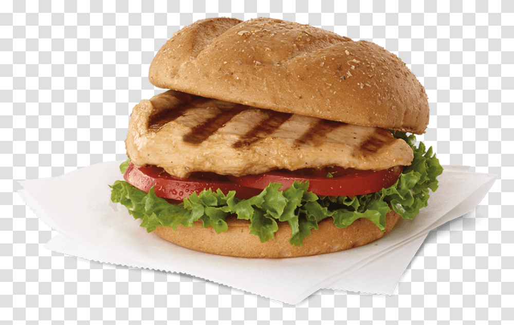 Grilled Chicken SandwichSrc Https Grilled Chicken Club Sandwich Chick Fil, Burger, Food, Bread, Plant Transparent Png