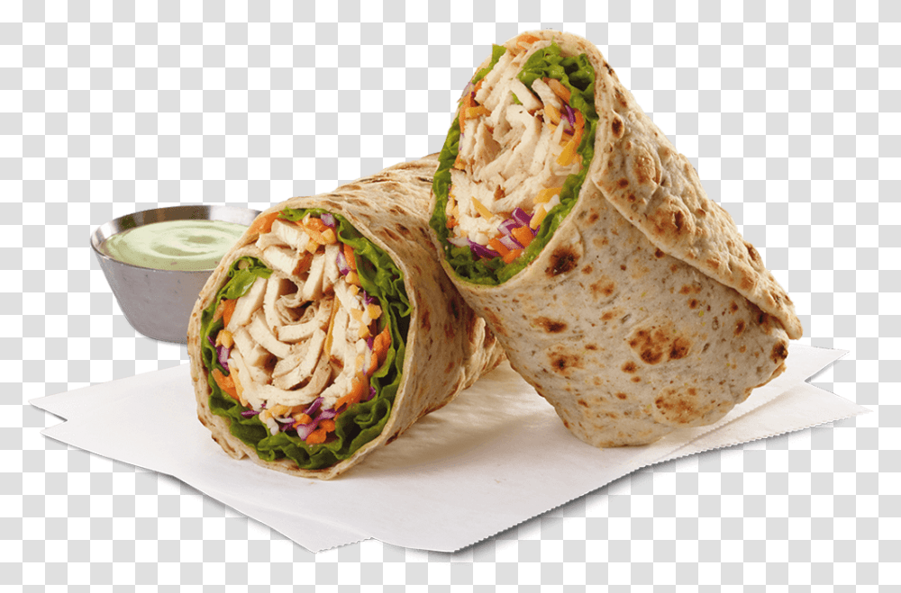 Grilled Chicken Wrap, Food, Bread, Sandwich Wrap, Burrito Transparent Png