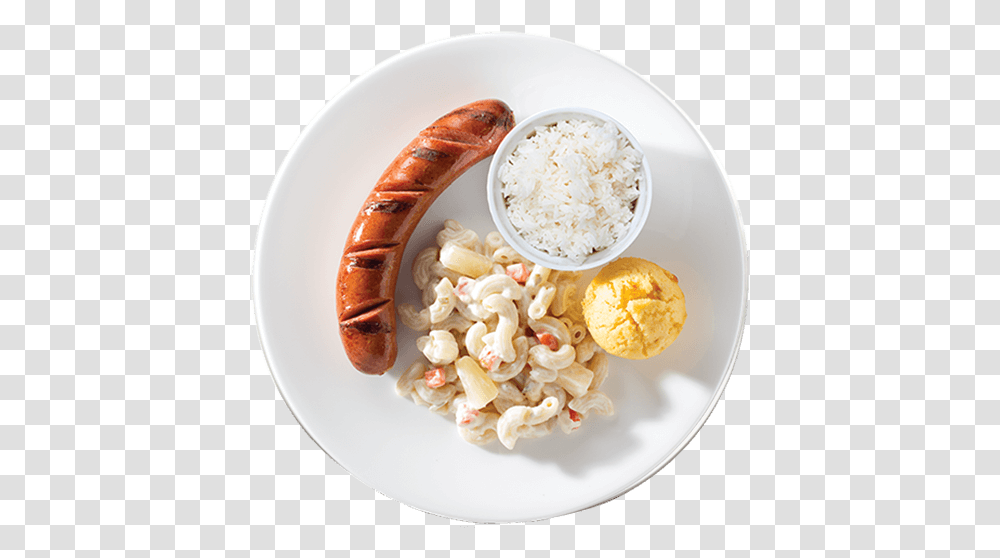 Grilled Sausage With 1 Side Dish Kenny Rogers Sausage Meal, Food, Macaroni, Pasta, Plant Transparent Png