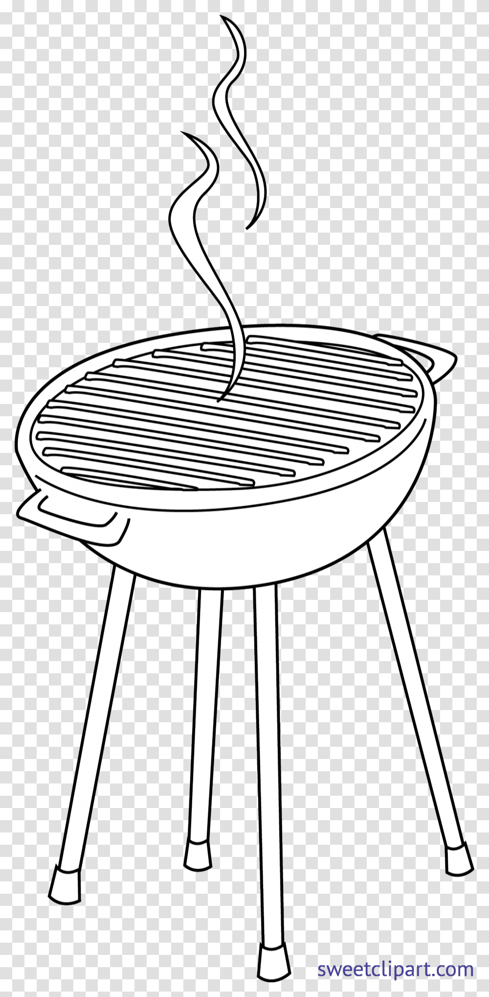 Grilling Clipart Outdoor Bbq, Furniture, Lamp, Chair, Cradle Transparent Png