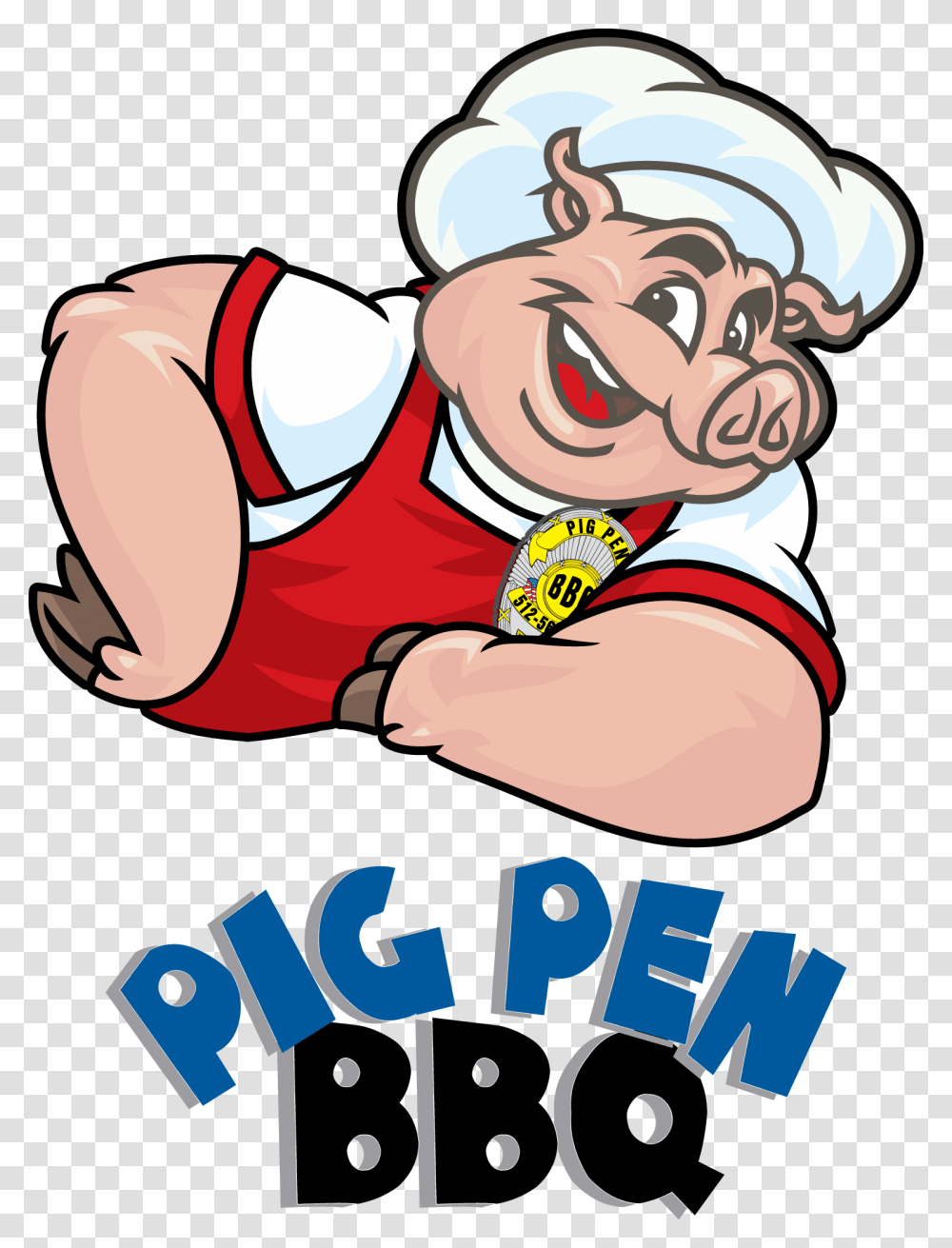 Grilling Pig Pen Bbq Dripping Springs, Chef, Eating, Food, Face Transparent Png