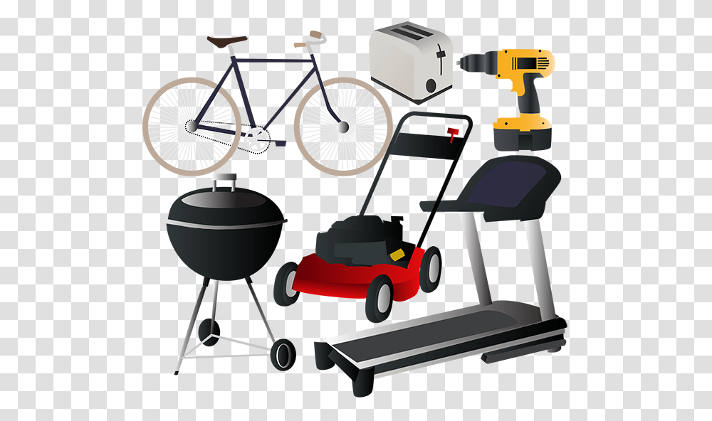 Grills Exercise Equipment Non Working Small And Large Machine, Motor, Engine, Lathe Transparent Png