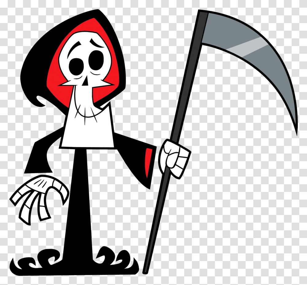 Grim Adventures Of Billy And Mandy Grim, Bow, Stencil Transparent Png