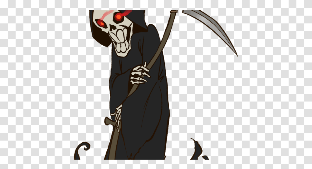 Grim Reaper Cartoon, Apparel, Bow, Archery Transparent Png