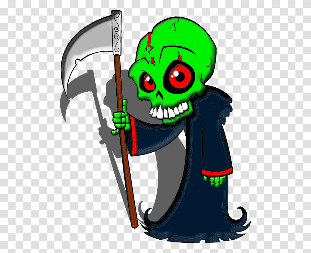 Grim Reaper Clipart Cartoon, Toy, Costume, Light, Elf Transparent Png