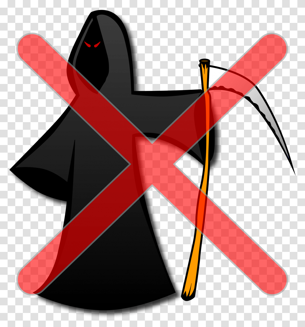Grim Reaper Clipart Death Death, Weapon, Weaponry, Symbol, Bomb Transparent Png