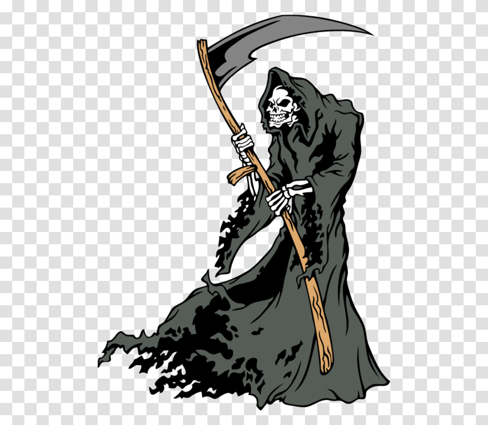 Grim Reaper Clipart, Person, Human, Weapon, Weaponry Transparent Png