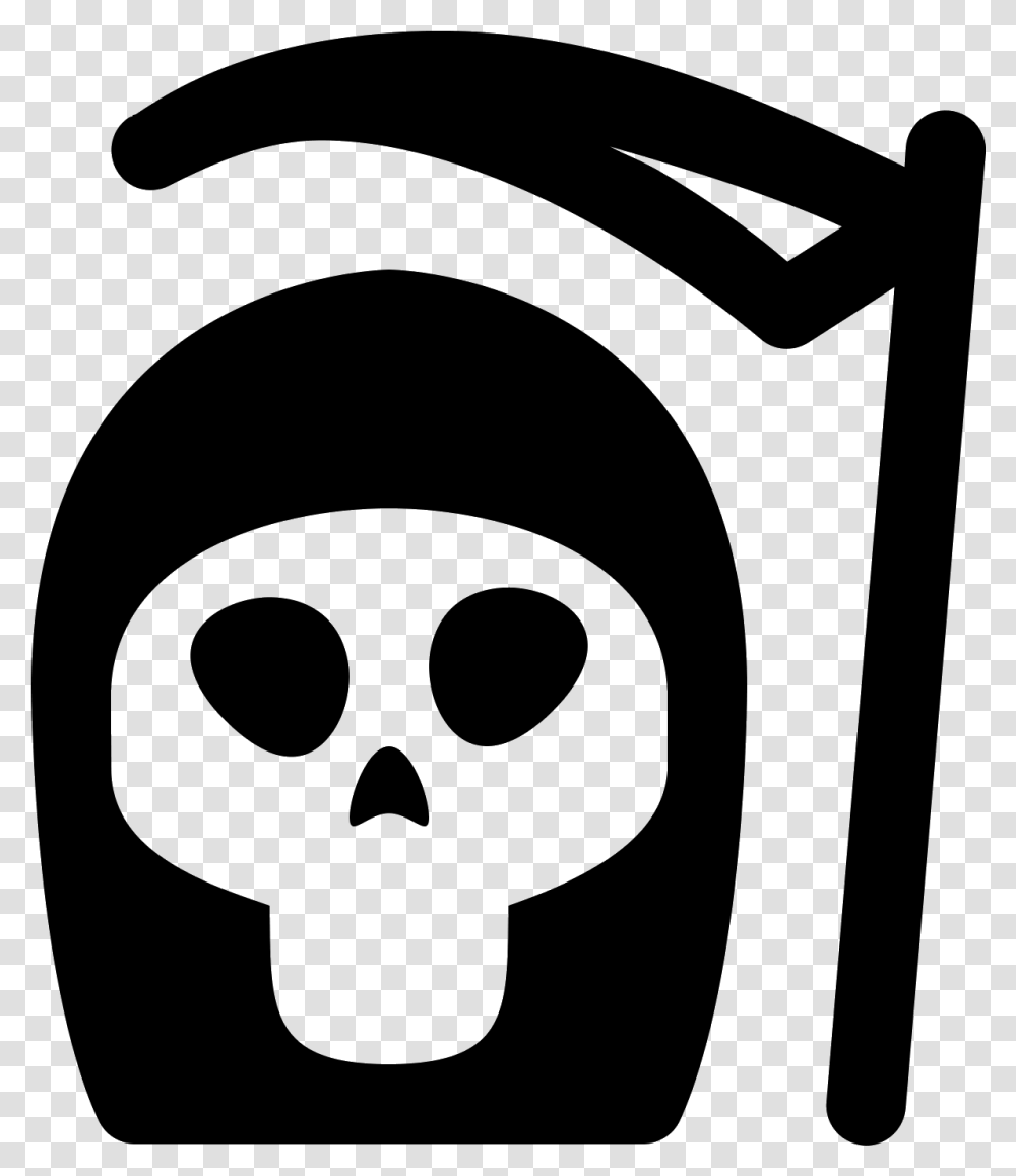 Grim Reaper Icon, Gray, World Of Warcraft Transparent Png