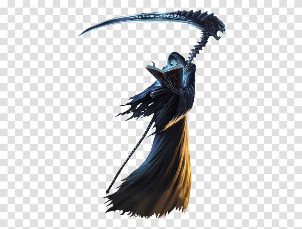 Grim Reaper Karthus Grim Reaper, Bird, Animal, Person, Human Transparent Png