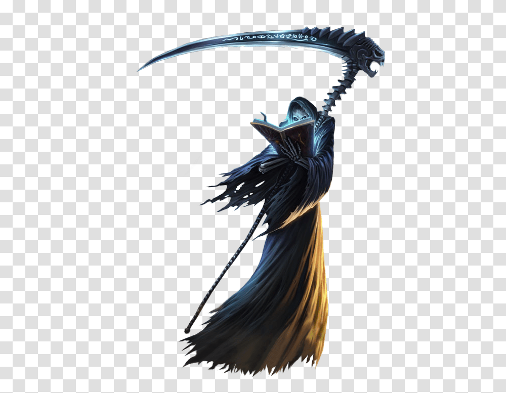 Grim Reaper Karthus Image, Bird, Person, Modern Art Transparent Png