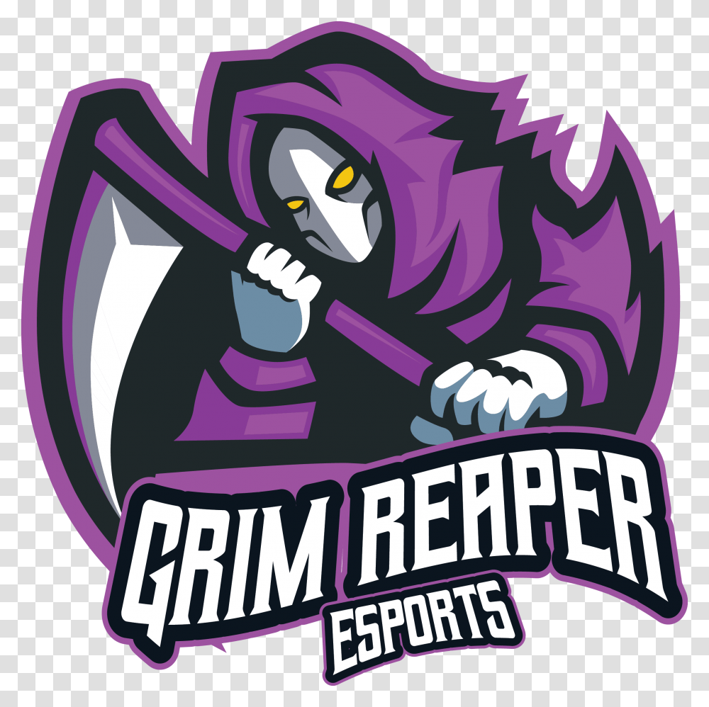 Grim Reaper, Purple, Poster, Advertisement Transparent Png